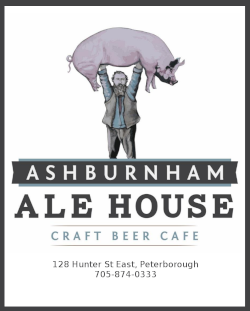 advertisement for Ashburnham Ale House